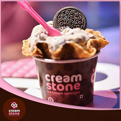 "Oreo Shot Ice Cream (Cream Stone) - Click here to View more details about this Product